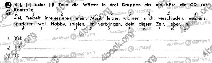 ГДЗ Німецька мова 10 клас сторінка Стр12 Впр2